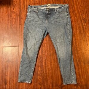 Madewell Size 35 High Rise Skinny Jean Blue Denim Pants 2047